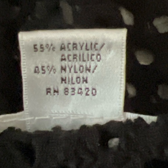 August Silk Black Knit Shrug Sweater - Picture 3 of 4